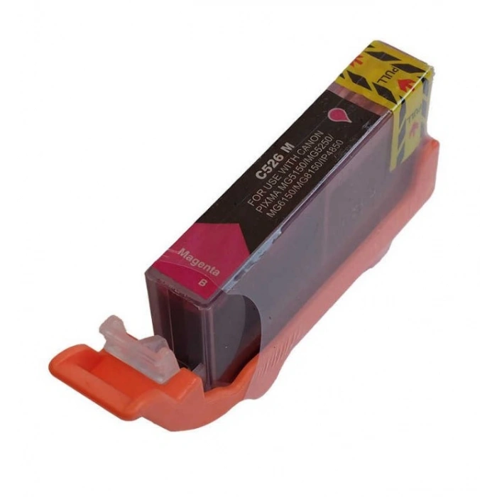 Muadil Kartuş Canon CLI-526 KIRMIZI Sf. Koli içi Ad.