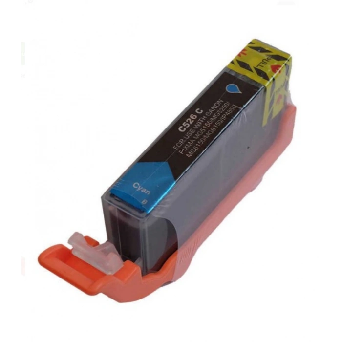 Muadil Kartuş Canon CLI-526 MAVİ Sf. Koli içi Ad.