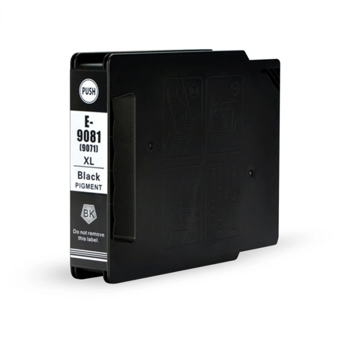 Muadil Kartuş Epson (T9081)/C13T908140 - Pigment- (10.000 sf) - Siyah