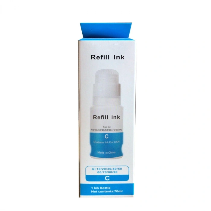 Mürekkep REFILL INK GI40/G5040 -70 ML- (Koli 100) - Mavi <b>- Avantajlı NAKİT Fiyat</b>