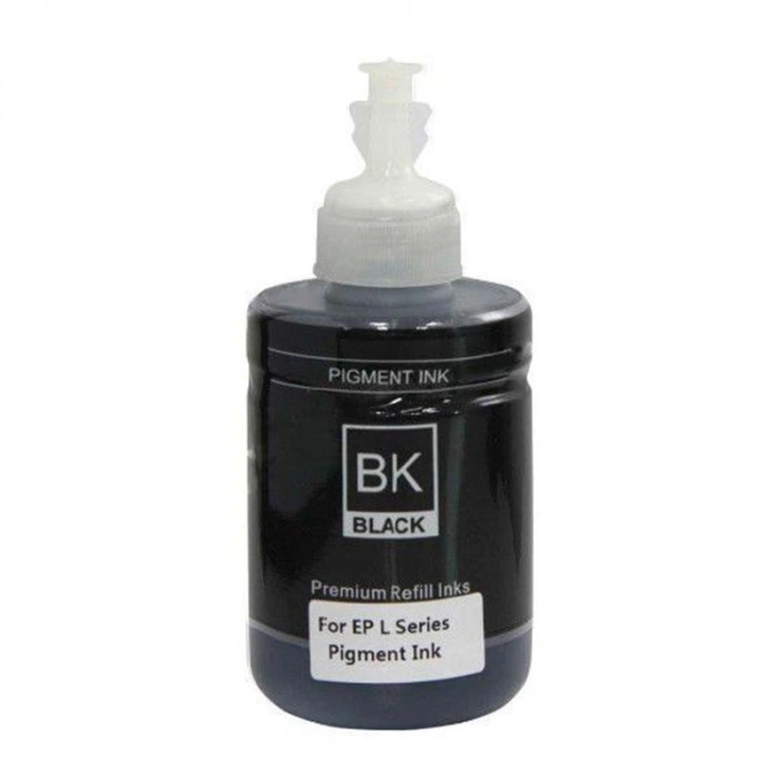Mürekkep REFILL INK  (T7741) Yüksek Kapasite (T6641) -140 ML- (Koli 50) - Siyah <b>- Avantajlı NAKİT Fiyat</b>