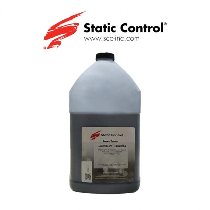 Renkli Toner Tozu HP uyumlu (Static Control) Universal MPTCOL SİYAH 1000 GR (Koli 6)