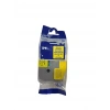Muadil Etiket Brother TZe-S661 36mmX8m Sarı Etikete Siyah (Laminasyon Şerit)