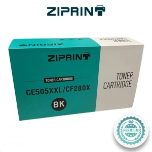 ~Muadil Toner~ HP uyumlu (ZIPRINT) CE505XXL/CF280XXL -13K- (Koli 10)