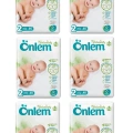 Önlem Botanika 2 Beden Bebek Bezi İkili Jumbo Mini 60 Lı x 6 Adet