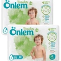 Önlem Botanika 6 Beden Çocuk Bezi İkili Jumbo X-Large 30 Lu x 2 Adet