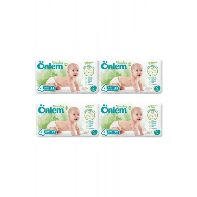 Önlem Botanika 4 Beden Çocuk Bezi İkili Jumbo Maxi 44 Lü x 4 Adet
