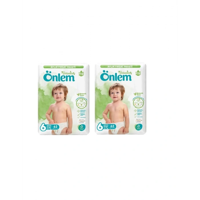 ÖNLEM Botanika 6 Extra Large 15+ Kg 62 Adet X 2 Adet
