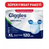 Giggles Yetişkin Emici Külot Ekstra Large 30lu 4 Paket (120 Adet)