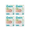 Önlem Botanika 1 Beden Bebek Bezi Yenidoğan Newborn 64 Lü x 4 Adet