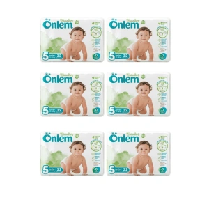 Önlem Botanika 5 Beden Çocuk Bezi İkili Jumbo Junior 32 Li x 6 Adet