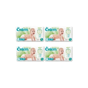Önlem Botanika 4 Beden Çocuk Bezi İkili Jumbo Maxi 44 Lü x 4 Adet