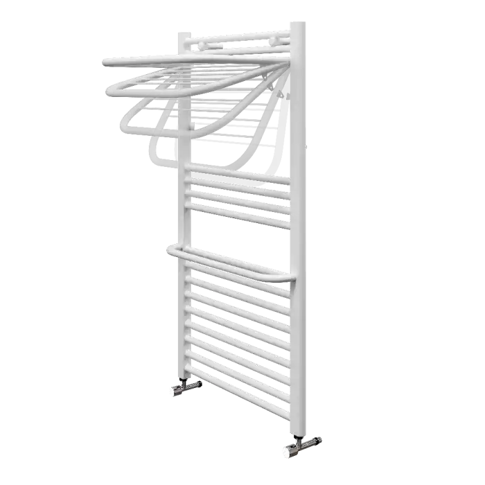 Duffmart Practical 5/11 Amortisörlü 50x110 cm Beyaz Havlupan