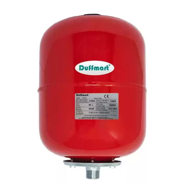 Duffmart TU 35/10 Standart 10 Atü Kapalı 35 Lt Genleşme Tankı