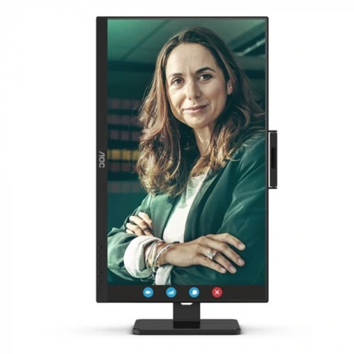 AOC 27 IPS Q27P3QW 4MS 75HZ HDMI-DP KURUMSAL PIVOT WEB KAMERALI MONİTÖR 2560X1440