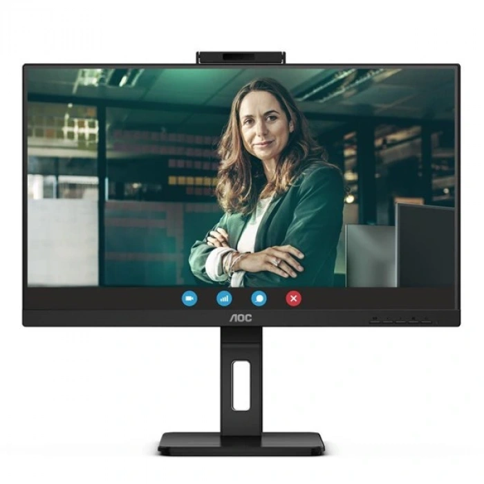 AOC 27 IPS Q27P3QW 4MS 75HZ HDMI-DP KURUMSAL PIVOT WEB KAMERALI MONİTÖR 2560X1440