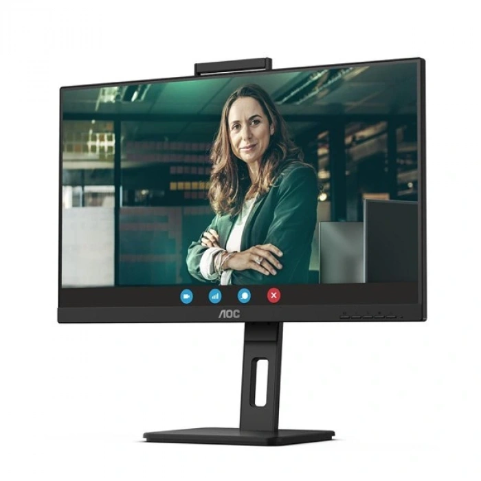 AOC 27 IPS Q27P3QW 4MS 75HZ HDMI-DP KURUMSAL PIVOT WEB KAMERALI MONİTÖR 2560X1440
