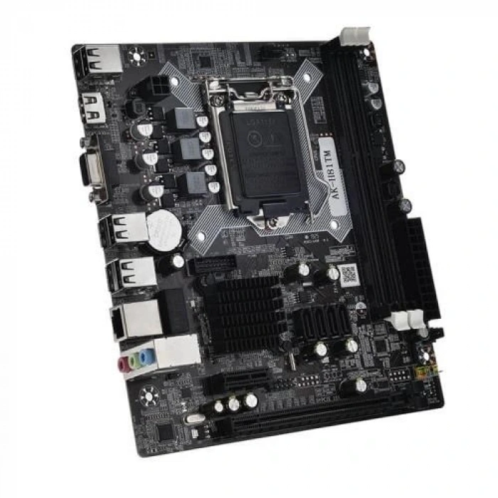 ARKTEK H81 ALPHA FORCE AK-H81M EL DDR3 HDMI PCIE 2.0 1150P mATX