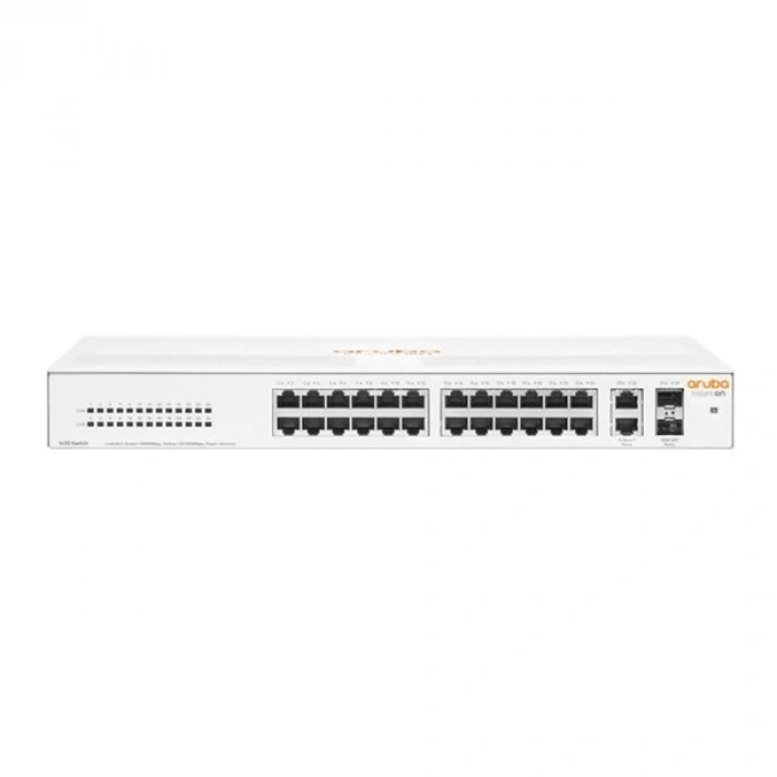 ARUBA 24port Instant On 1430-24G R8R50A GIGABIT 2-SFP YÖNETİLEMEZ SWITCH