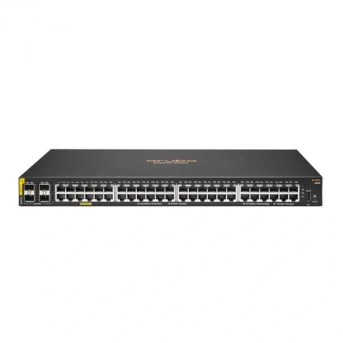 ARUBA 48port 6000 48G R8N85A GIGABIT 4-SFP 370W FULL POE YÖNETİLEBİLİR SWITCH