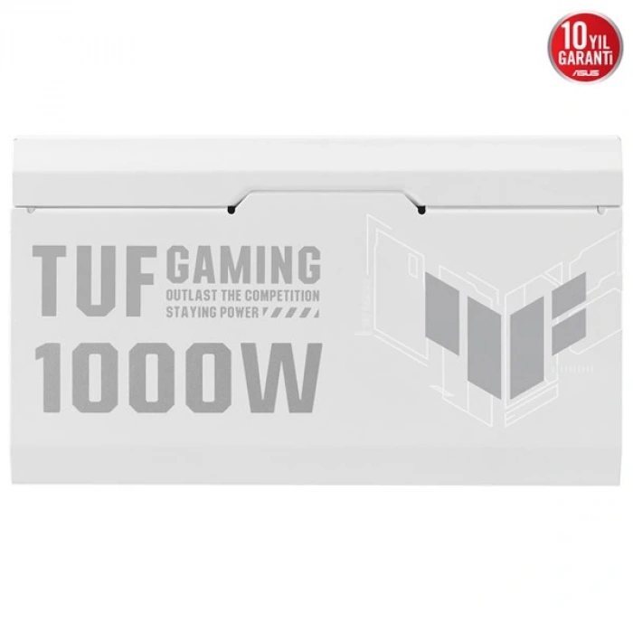 ASUS 1000W 80+ GOLD TUF GAMING TAM MODÜLER POWER SUPPLY BEYAZ