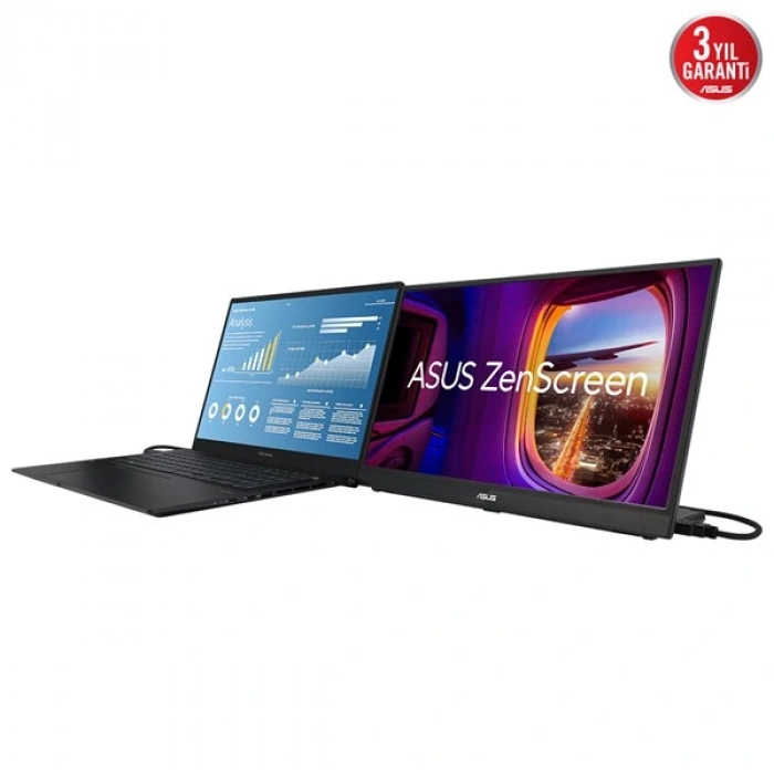 ASUS 17.3 IPS ZENSCREEN MB17AHG 5MS 144HZ HDMI TYPE-C TAŞINABİLİR MONİTÖR