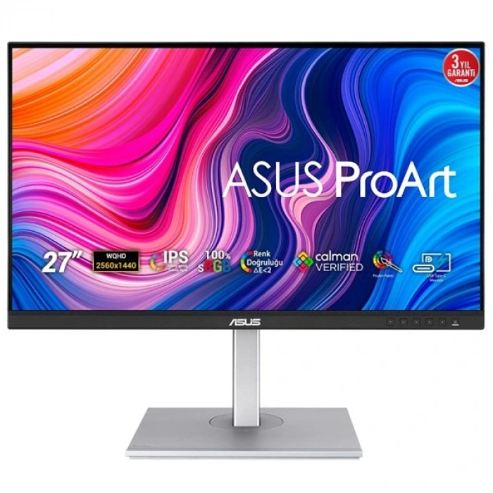 ASUS 27 IPS PROART PA278CV 5MS 75Hz HDMI-DP-mDP Grafik Tasarım Monitör (2560 X 1440)