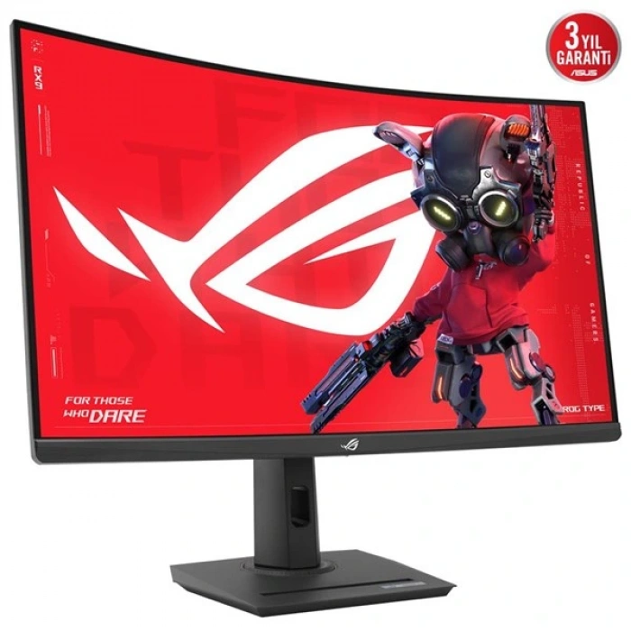 ASUS 31.5 FAST VA ROG STRIX XG32WCMS 1MS 280HZ HDMI-DP USBC KAVISLI KAMING MONİTÖR 2560X1440