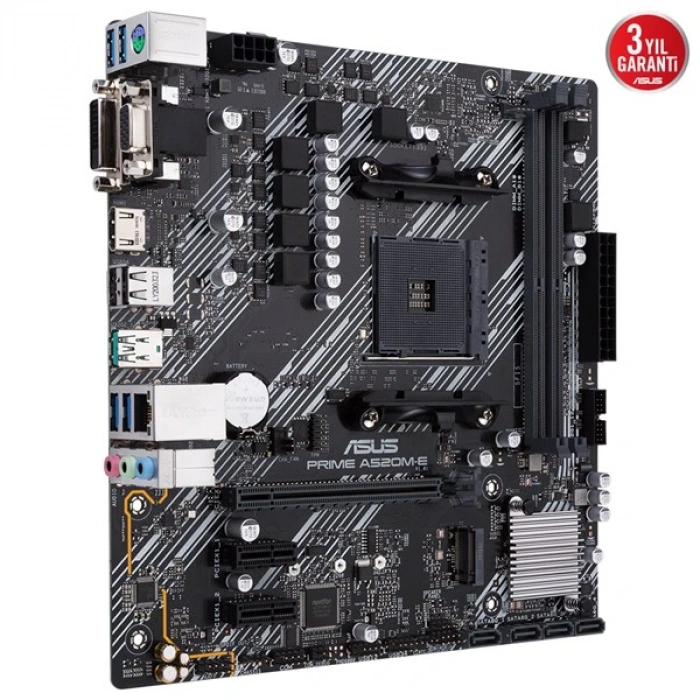 ASUS PRIME A520M-E CSM DDR4 HDMI-DP PCIE 4.0 AM4 mATX KURUMSAL ANAKART