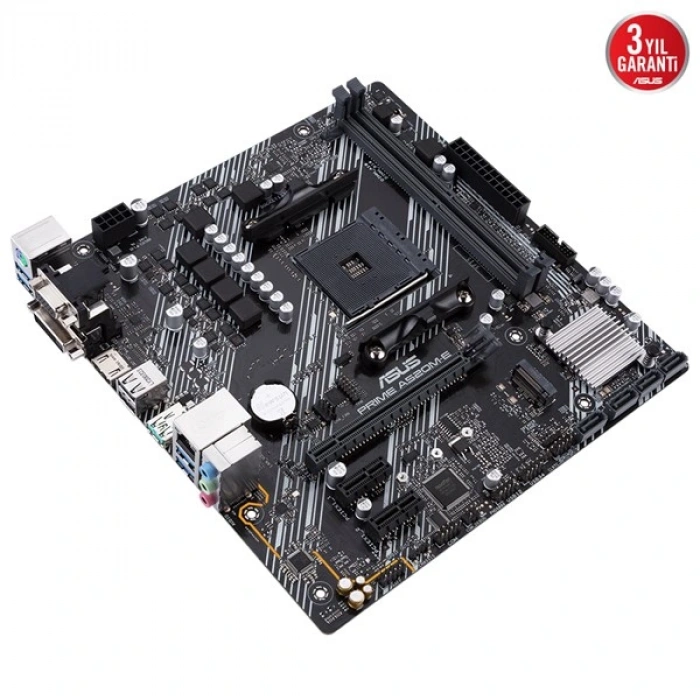 ASUS PRIME A520M-E CSM DDR4 HDMI-DP PCIE 4.0 AM4 mATX KURUMSAL ANAKART