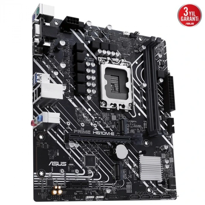 ASUS PRIME H610M-E-CSM DDR5 HDMI-DP PCIE 4.0 1700P MATX KURUMSAL ANAKART
