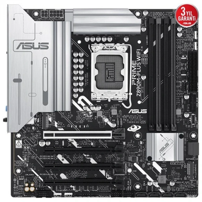 ASUS PRIME Z890M-PLUS WIFI-7 DDR5 HDMI DP PCIE 5.0 1851p mATX