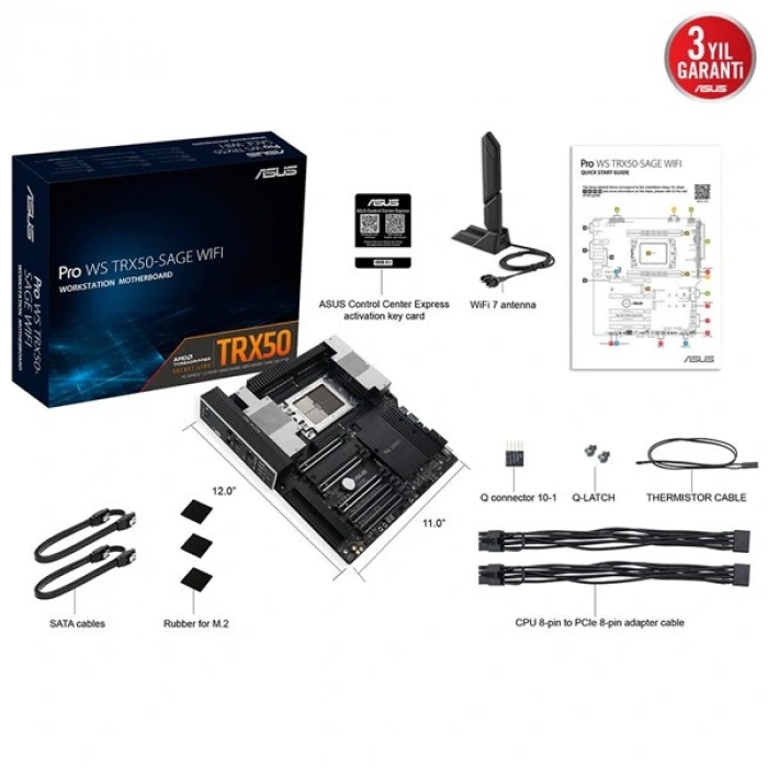 ASUS PRO WS TRX50 SAGE WIFI ECC DDR5 TRX50 ATX