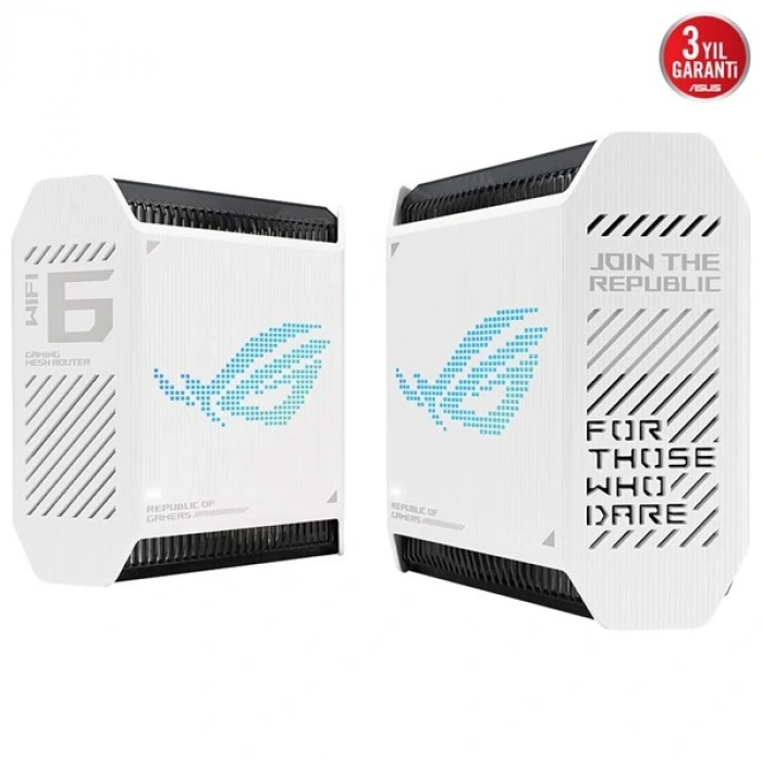 ASUS ROG RAPTURE  GT6(W-2-PK) AX10000 ROUTER BEYAZ