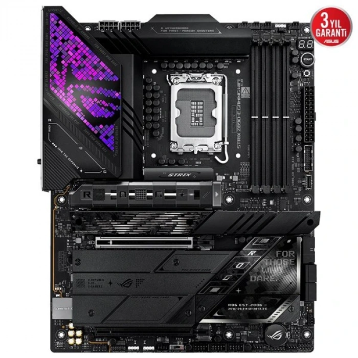 ASUS ROG STRIX Z890-E GAMING WIFI-7 DDR5 THUNDERBOLT-HDMI DP PCIE 5.0 1851p ATX
