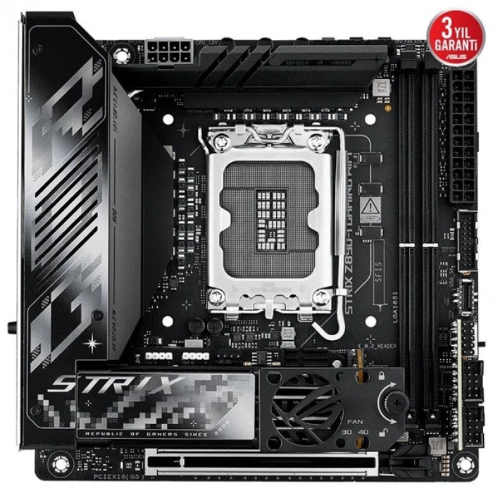 ASUS ROG STRIX Z890-I GAMING WIFI7 DDR5 HDMI-DP PCIE 5.0 1851p mITX