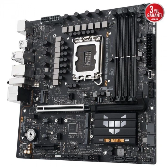 ASUS TUF GAMING B860M-PLUS WIFI7 DDR5 HDMI-DP PCIE 5.0 1851p mATX