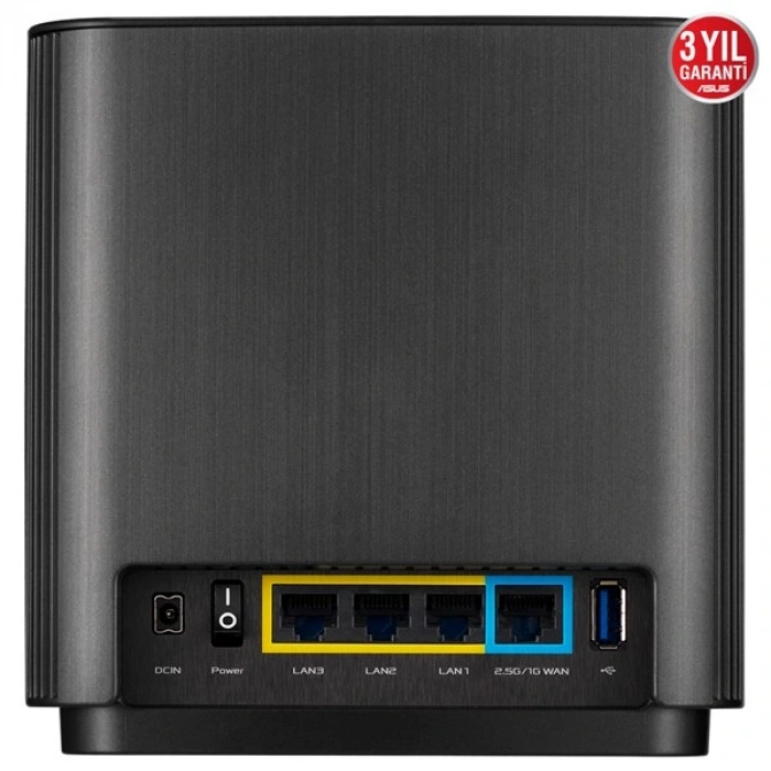 ASUS ZENWIFI AX XT8 AX6600 Dual Band EV Ofis Tipi Gaming Router 2-li paket