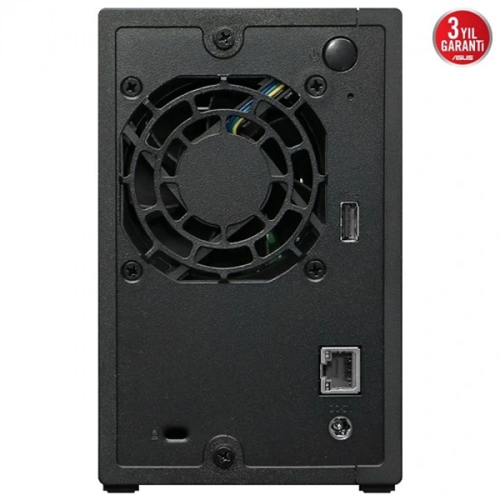 ASUSTOR AS1102TL REALTEK RTD1619B QC-1GB RAM-2-diskli Nas Sunucu (Disksiz)