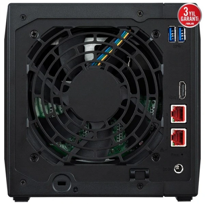 ASUSTOR AS5404T-4GB CELERON N5105-4GB RAM-2-diskli Nas Sunucu (Disksiz)