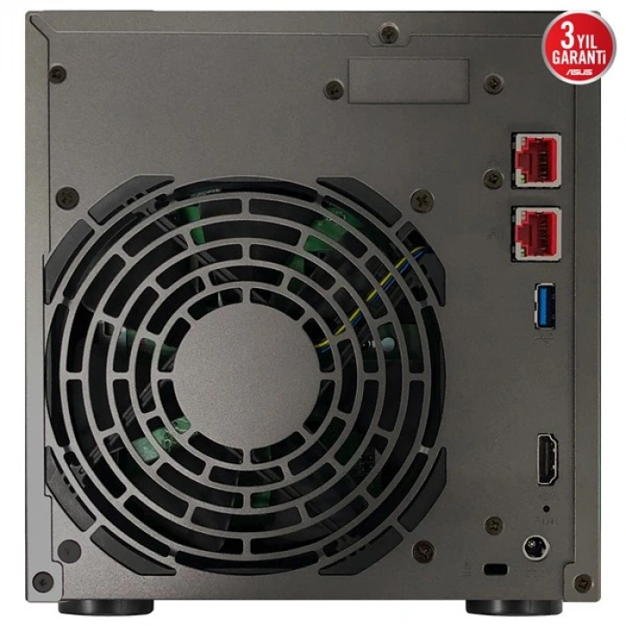 ASUSTOR LOCKERSTOR 4 Gen2 AS6704T-4GB CELERON N5105-4GB RAM-4diskli Nas Server (Disksiz)