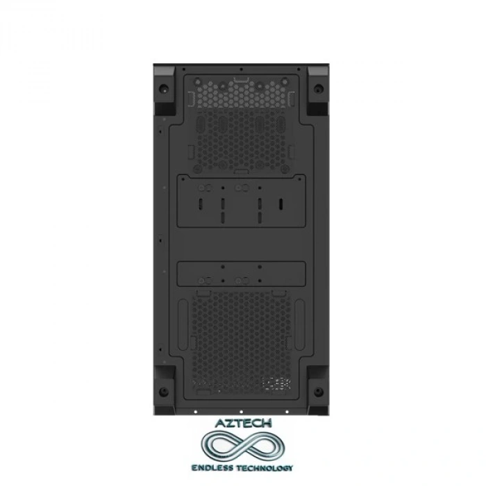 AZTECH AZT101 B Gaming Mid-Tower PC Kasası RGB Switch