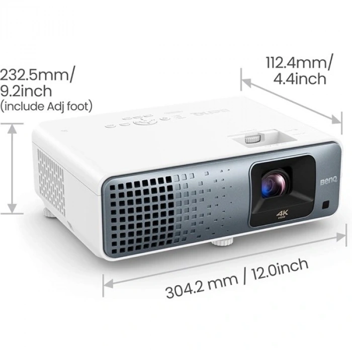 BENQ 3200ansilümen TK710STI 4K 240Hz Kablosuz Android Tv Kısa Mesafe Lazer DLP Gaming Projeksiyon