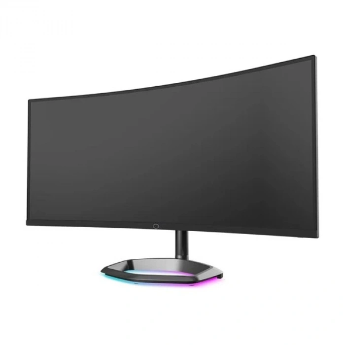 COOLERMASTER 34 VA GM34-CWQ 0.5MS 144HZ HDMI-DP USBC KAVISLI GAMING MONİTÖR 3440X1440