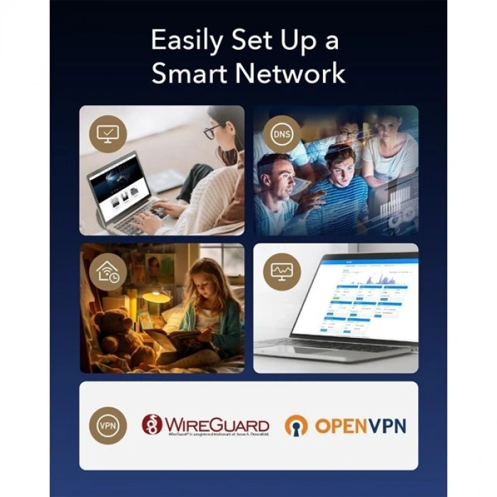 CUDY M3000 AX3000 2.5GIGABIT DUAL BAND MESH ROUTER 3-lü paket