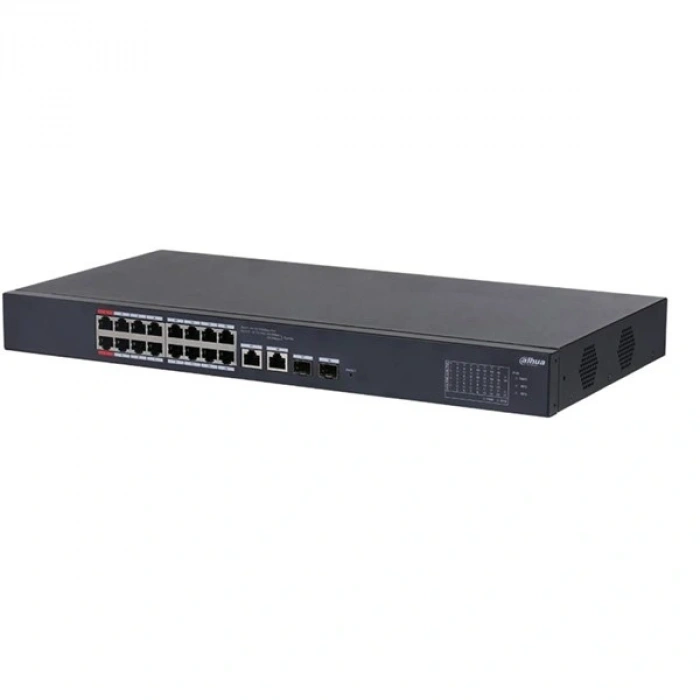 DAHUA 16port 135w FULL PoE CS4218-16ET-135 GIGABIT Yönetilebilir Switch