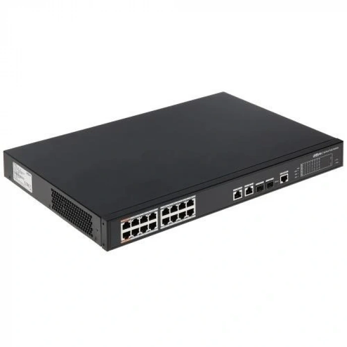 DAHUA 16port 240w FULL PoE PFS4218-16ET-240-V2 GIGABIT 2X SFP Yönetilebilir Switch