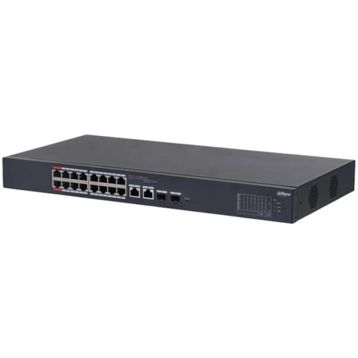 DAHUA 16Port CS4218-16ET-190 10/100 2-SFP 190W Cloud PoE Switch