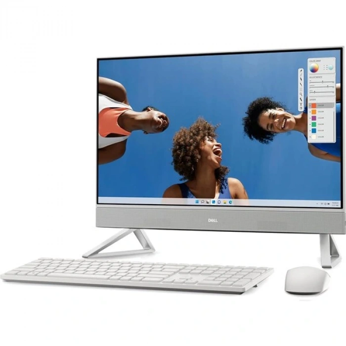 DELL 23.8 INSPIRON 5430 I5430AIO1025WP CORE 5 120U-32GB DDR5 RAM-1TB NVME-W11 PRO