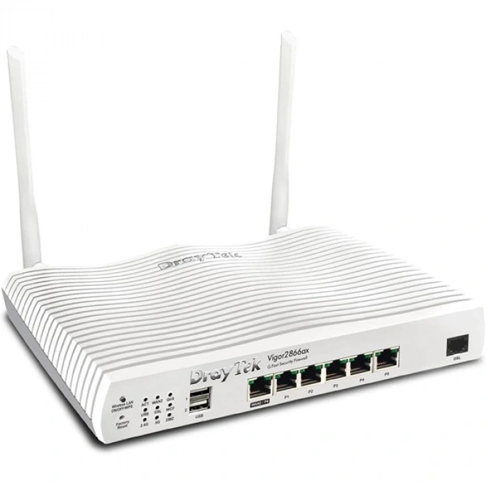 DRAYTEK Vigor 2866ax AX3000 Dual Band VDSL 3G-4G LTE Modem Router